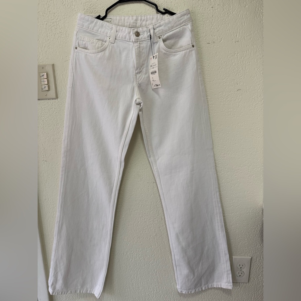 Zara White Women's Jeans